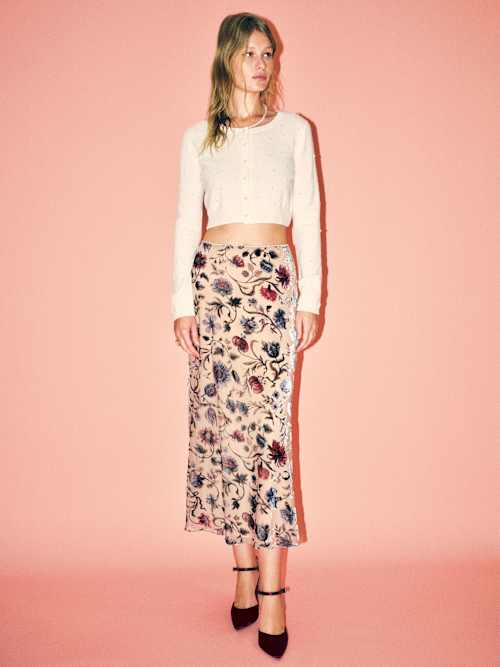 Layla Velvet Skirt