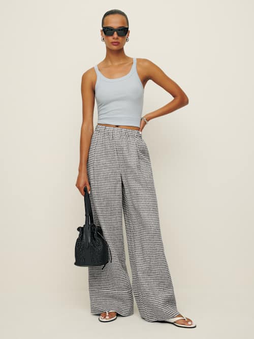 Fernando Linen Wide Leg Pant