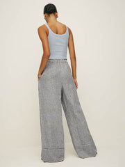 Fernando Linen Wide Leg Pant