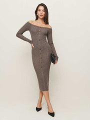 Nara Cashmere Sweater Dress