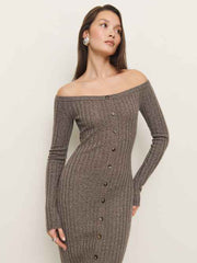 Nara Cashmere Sweater Dress