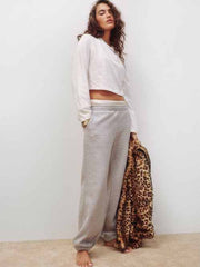 Asher Cropped Oversized Longsleeve Tee