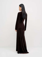 Donya Velvet Dress