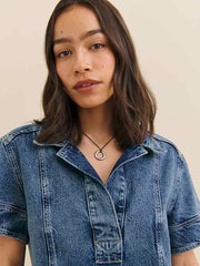 Clark Denim Mini Dress