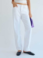 Charlee Low Rise Straight Leg Jeans