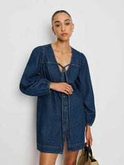 Elowen Denim Mini Dress