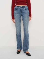 Jade Low Rise Slim Leg Jeans