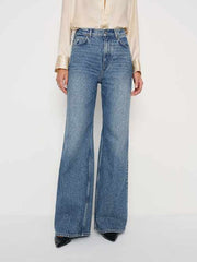 Cary High Rise Slouchy Wide Leg Short Jeans