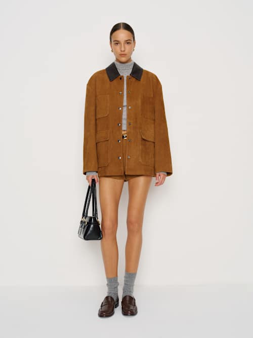 Veda Scottie Suede Jacket