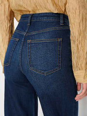 Bex Super Stretch High Rise Wide Leg Long Jeans