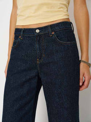 Cary Low Rise Slouchy Wide Leg Long Jeans