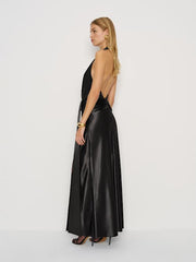 Oceane Satin Dress