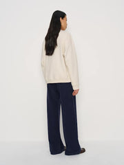 Jade Mock Neck Sweatshirt