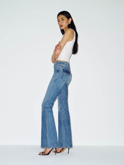Colie Stretch Low Rise Bootcut Jeans