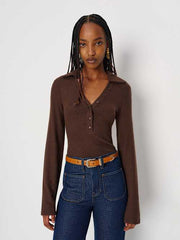 Paisley Knit Top