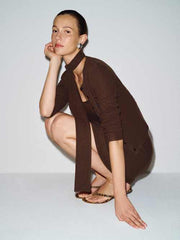 Nara Knit Cardigan Set