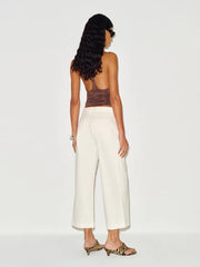 Cary Low Rise Slouchy Wide Leg Cropped Jeans