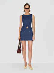 Lina Denim Two Piece