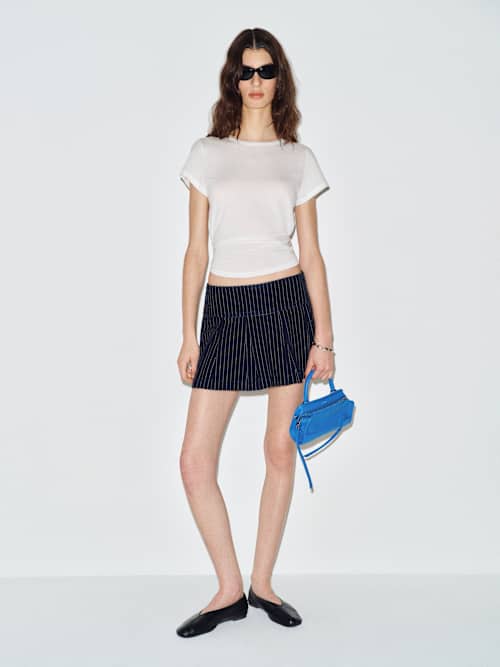 Brenda Denim Mini Skirt
