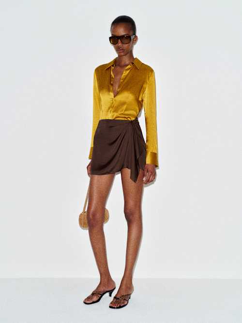 Milla Silk Skirt