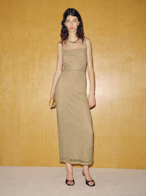 Mineral Low Back Knit Dress