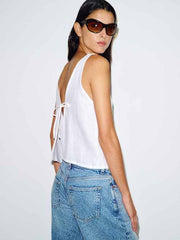Annika Linen Top