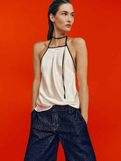 Suzette Silk Twill Top